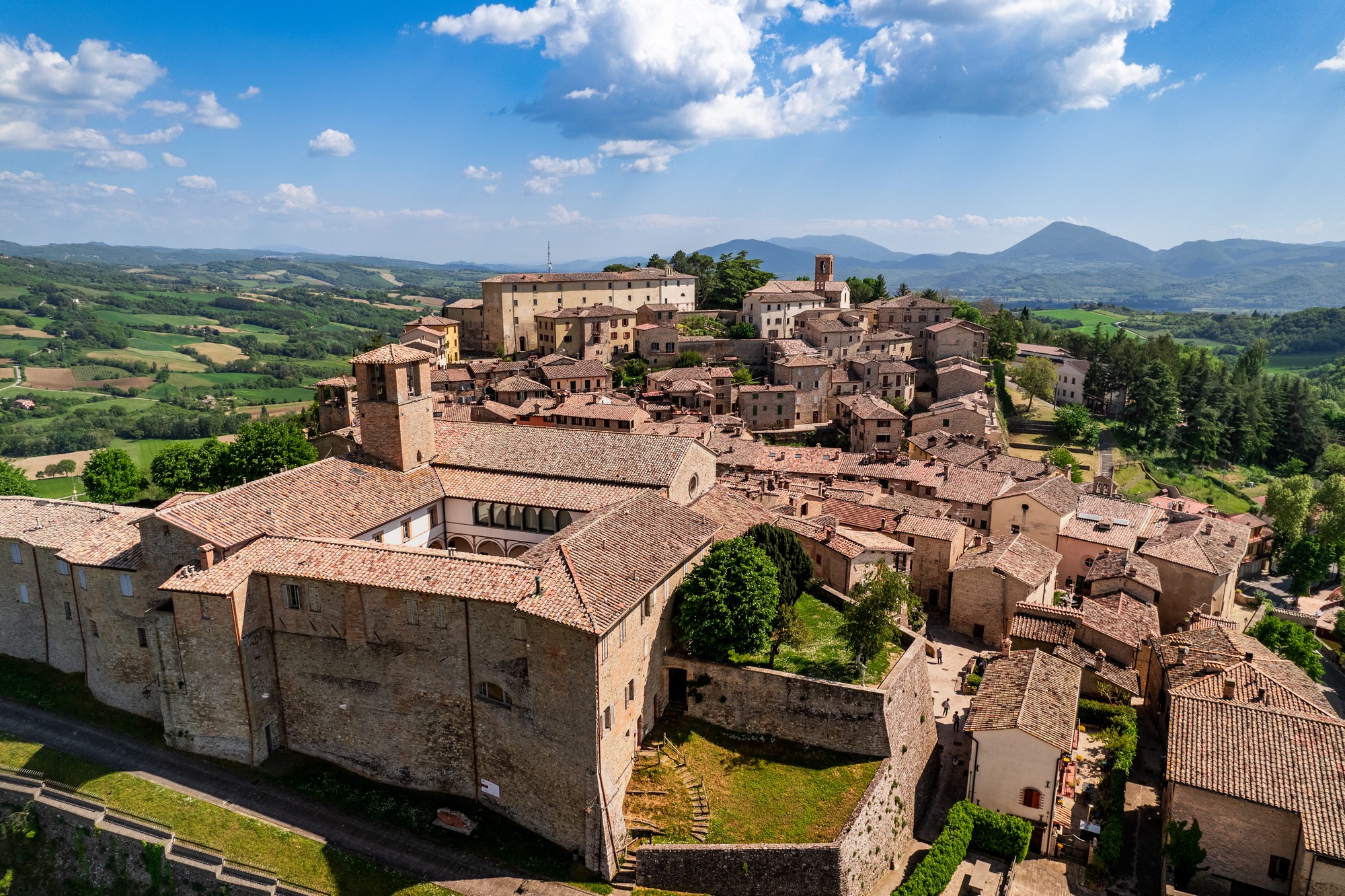 Panorama di Montone - Foto Uf. St.