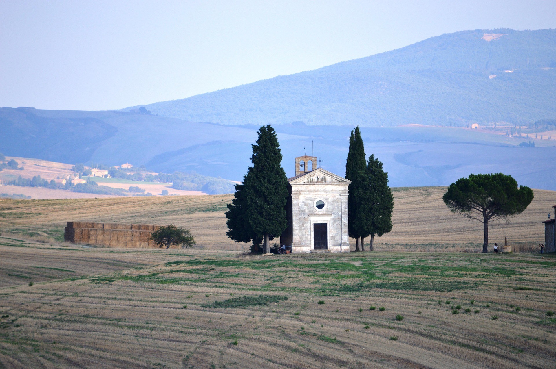 Cappella della Madonna di Vitaleta della Val d’Orcia, Toscana - Foto di alefolsom Pix