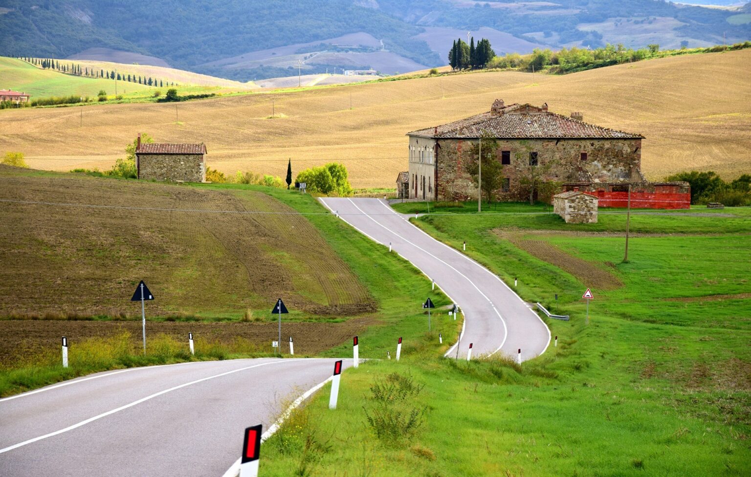 Paesaggio rurale in Val D'Orcia, Toscana - Foto di Manrico Pix