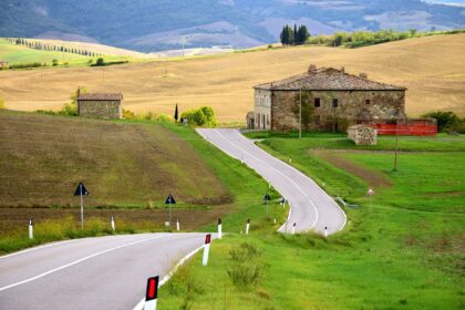 Paesaggio rurale in Val D'Orcia, Toscana - Foto di Manrico Pix