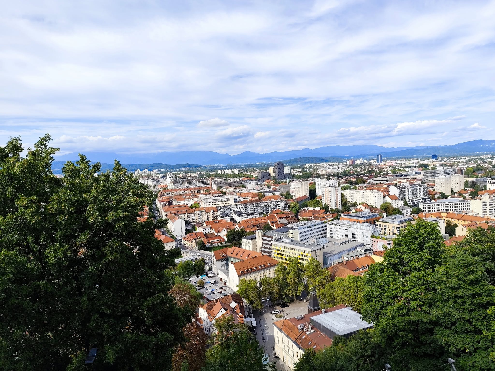 Panorama di Lubiana visto dal Castello - ©Foto Anna Bruno