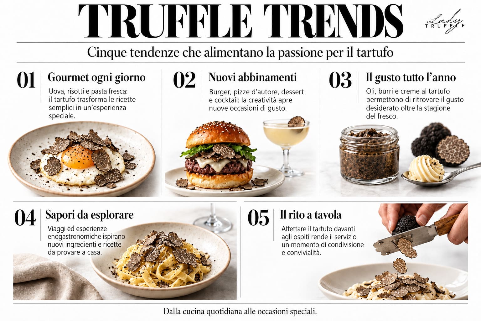 Come gustare il tartufo