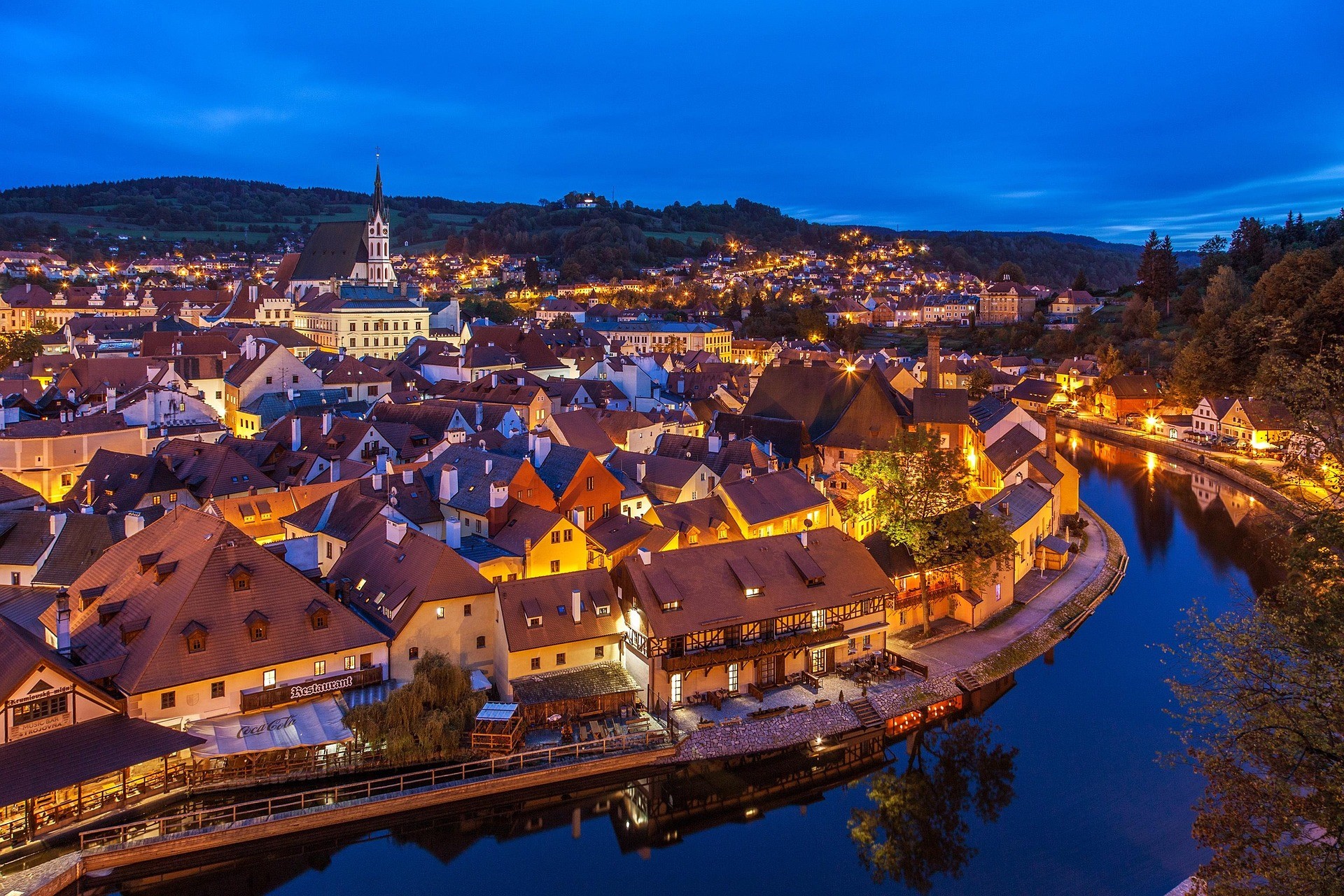 Veduta di Český Krumlov - Foto Pixabay